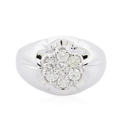 14KT White Gold 0.69ctw Diamond Ring