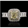 Image 1 : 18KT Two-Tone Gold 3.00ctw Diamond Ring