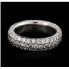 Image 1 : Platinum 1.40ctw Diamond Ring