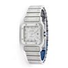 Image 1 : Cartier Stainless Steel Santos Galbee Watch