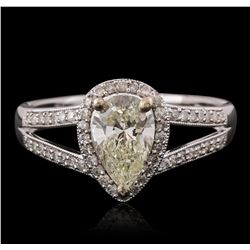 14KT White Gold 1.33ctw Diamond Ring
