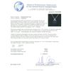 Image 3 : 14KT White Gold 50.96ct Topaz and Diamond Pendant With Chain