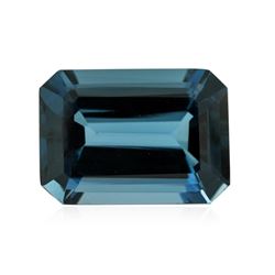 44.47ctw. Natural Emerald Cut Blue Topaz