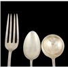 Image 3 : Mount Vernon by Lunt- Antique Sterling (5) Piece Lot. No Monograms