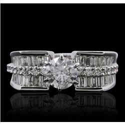 18KT White Gold 2.30ctw Diamond Ring