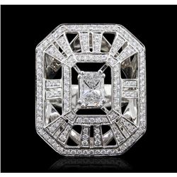 18KT White Gold 2.57ctw Diamond Ring