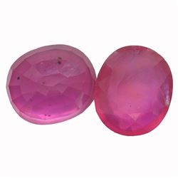 18.57ctw Oval Mixed Ruby Parcel