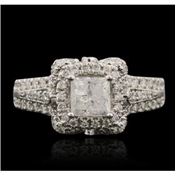 14KT White Gold 1.98ctw Diamond Ring