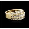 Image 2 : 14KT Yellow Gold 1.50ctw Diamond Ring