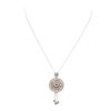 Image 1 : 14KT Tri-Color Gold 2.09ctw Diamond Pendant With Chain