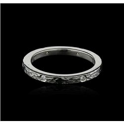 14KT White Gold 0.06ctw Diamond Ring