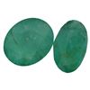 Image 1 : 4.67ctw Oval Mixed Emerald Parcel