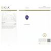 Image 4 : 14KT White Gold GIA Certified 16.56ct Tanzanite and Diamond Pendant With Chain