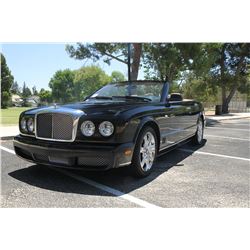 2007 Black Bentley Azure Convertible