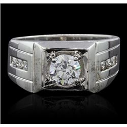 14KT White Gold 1.47ctw Diamond Ring