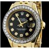 Image 1 : Rolex 18KT Yellow Gold Diamond DateJust Ladies Watch