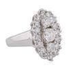Image 2 : 14KT White Gold 2.30ctw Diamond Ring