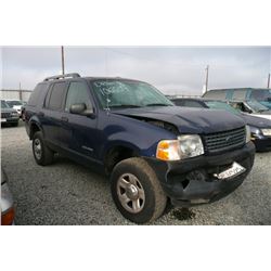 05 Ford Explorer Rwd 4dr SUV - T - DRIVE-BD