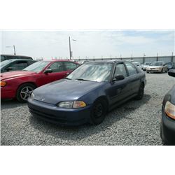 94 Honda Civic 4 Dr  Sedan - T - DRIVE MC HG