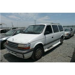 94 Plymouth Grand Voyager 3 Dr  Passenger Van Exten - T - DRIVE MC TP