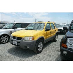 01 Ford Escape 4WD 4dr SUV - T - DRIVE MC TP