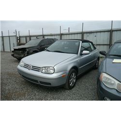 02 Volkswagen Cabrio 2dr Convertible - T - DRIVE