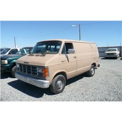 90 Dodge Ram Van 3 Dr  Cargo Van - OT - DRIVE MC TP