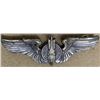 Image 1 : WWII US AAF BOMBADIER WINGS-STERLING-CRIMP BACK
