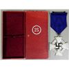 Image 1 : BOXED NAZI 25 YEAR FAITHFUL SERVICE AWARD-ORIGINAL-MINT
