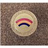 Image 1 : WWII HONORABLE DISCHARGE PIN -RAINBOW DIV.-42ND DIV