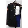 Image 1 : WWII U.S. MARINE DRESS BLUE UNIFORM-2 PR PANTS-MED SIZE