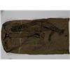 Image 1 : WWII US DUFFEL BAG AND CANVAS BACK PACK STRAPS DUFFLE