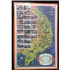 Image 1 : South Vietnamese Map Framed