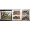 Image 1 : 3 Antique Austrian Animal Prints Verlag Carl Gerold