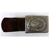 Image 1 : ORIGINAL 1938 NAZI LUFTWAFFE EM BELT BUCKLE WITH TAB