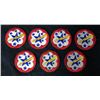 Image 1 : 7 WWII ARMY WESTERN PACIFIC PATCHES-ORIG-MINT COND