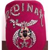 Image 2 : VINTAGE MEDINAH SHRINERS FEZ FOR OFFICER-W/ RHINESTONES