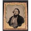 Image 1 : Antique Tintype Photo Heavyset Man w/ Beard, in Border