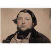 Image 2 : Antique Tintype Photo Heavyset Man w/ Beard, in Border