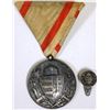 Image 1 : WWI GERMAN IMPERIAL VETERAN'S MEDAL AND LAPEL PIN