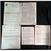 Image 1 : 1941 BRITISH "WAR DAMAGE ACT" REPORTS GOVT REPAYMENTS