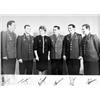 Image 1 : (PIONEERING RUSSIAN COSMONAUTS): Fine and rare S.P. 11 1/2" x 9" color, an official photograph sh...