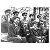 Image 1 : (PIONEERING RUSSIAN COSMONAUTS): A great vintage S.P. 9" x 7" b/w, showing the ten first cosmonau...