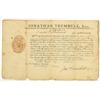 Image 1 : JONATHAN TRUMBULL: (1737 - 1778) Member of the Continental Congress and Commissary-General of the...