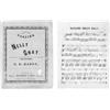 Image 1 : (CONFEDERATE SHEET MUSIC): Confederate sheet music, 6pp. sm. folio, the music and lyrics for "Dar...