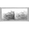 Image 1 : (GETTYSBURG STEREOVIEW): War-date stereoview card bearing a double 6" x 3" photograph being a vie...