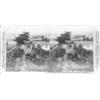 Image 1 : (GETTYSBURG STEREOVIEW): A stereoview card bearing a double 6" x 3" photograph being a painted vi...