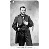 Image 1 : (ULYSSES S. GRANT): Carte-de-visite photograph showing Grant three-quarter length in uniform with...