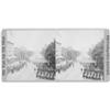 Image 1 : (STEREOVIEW OF GRAND REVIEW): A great stereoview card bearing a double 6" x 3" photograph depicti...