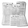 Image 1 : (NEGRO LYNCHING ARCHIVE): A fascinating yet horrifying group of six newspapers, all printed betwe...